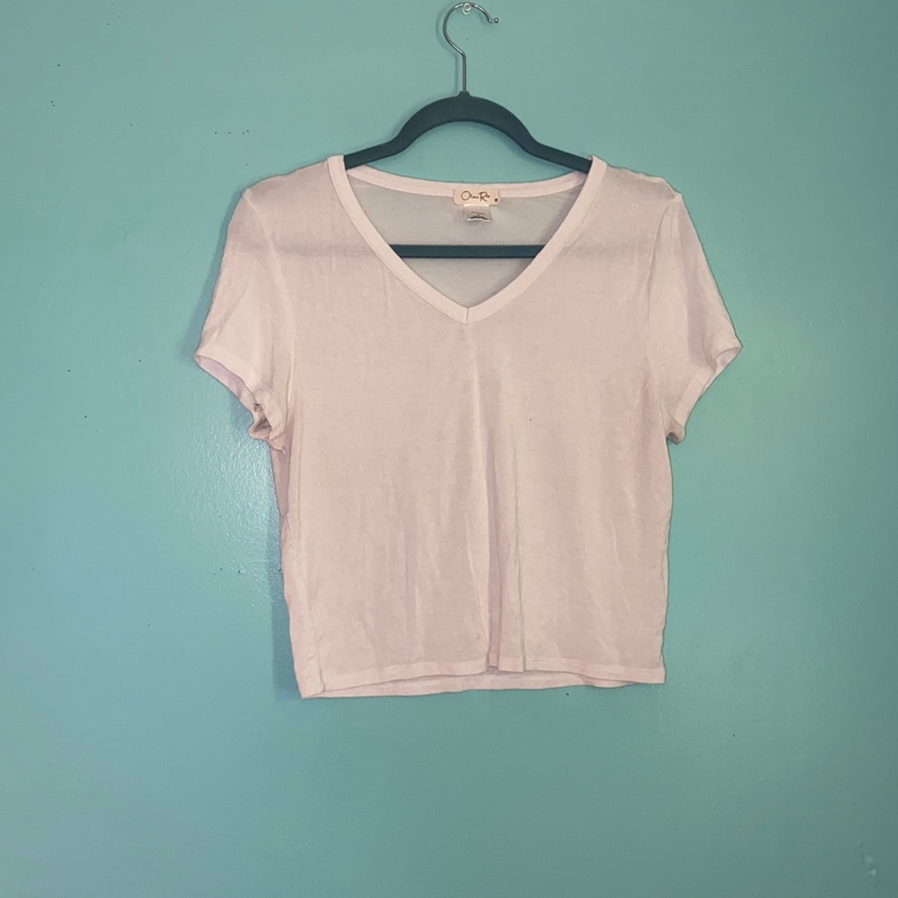 White Crop Top